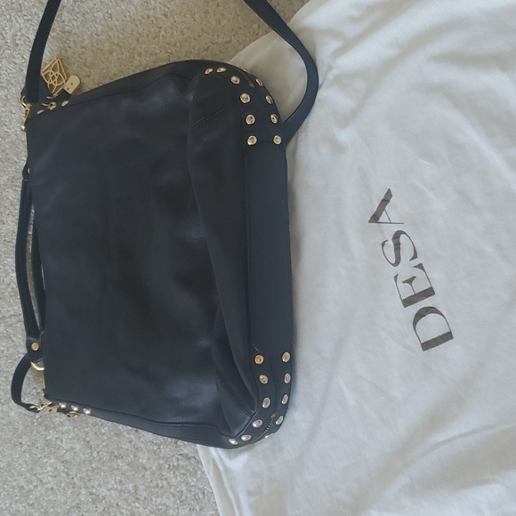 Natural leather black handbag,ladies handbag purse for women - Picture 5 of 9